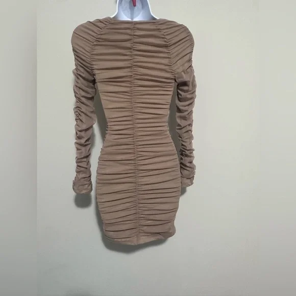 Micheal Costello X Revolve Frankie Mini Long Sleeve Dress - Picture 6 of 8